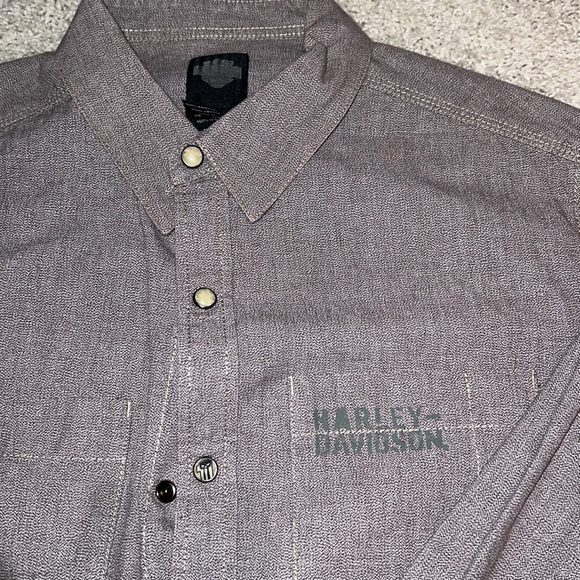 Harley Davidson Button Down - Picture 3 of 3